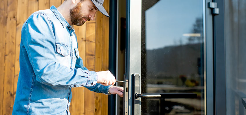 Frameless Glass Storefront Door Locks Replacement in Rio Vista, CA